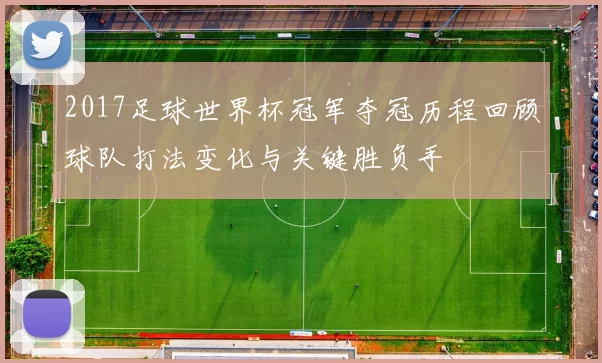 2017足球世界杯冠军夺冠历程回顾球队打法变化与关键胜负手